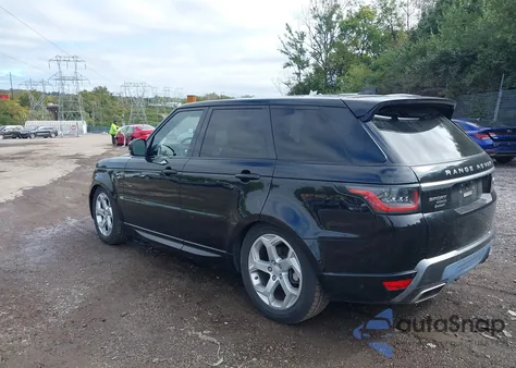 2019 Land Rover Range Rover Sport Hse Td6 from USA, damaged, VIN SALWR2RK3KA422673